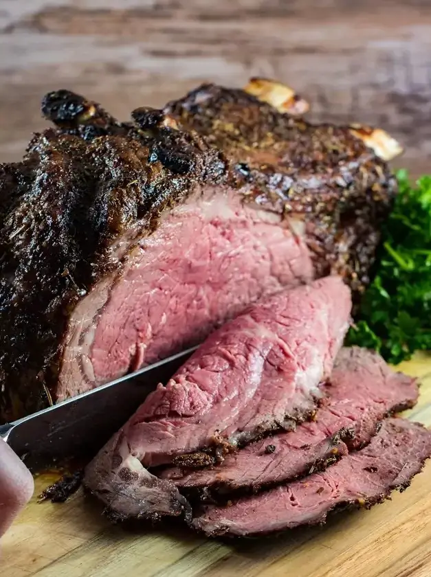 Grilled Prime Rib Roast