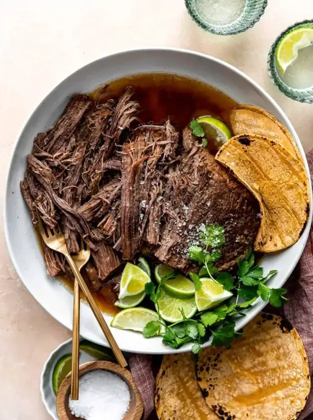 Slow Cooker Brisket Tacos