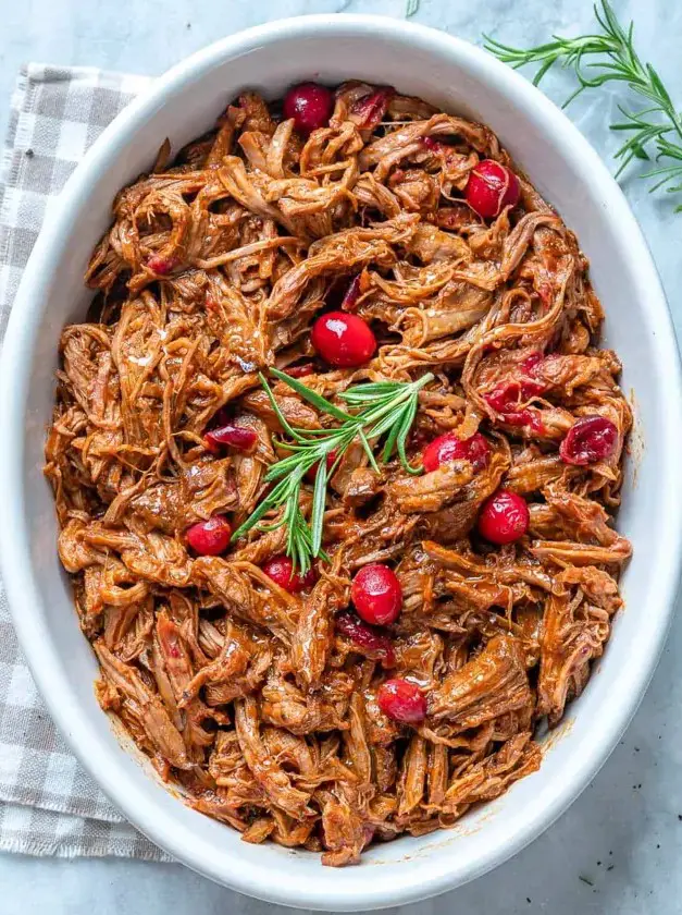 Slow Cooker Cranberry Beef Brisket