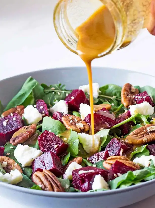 Arugula Beet Salad With Goat Cheese