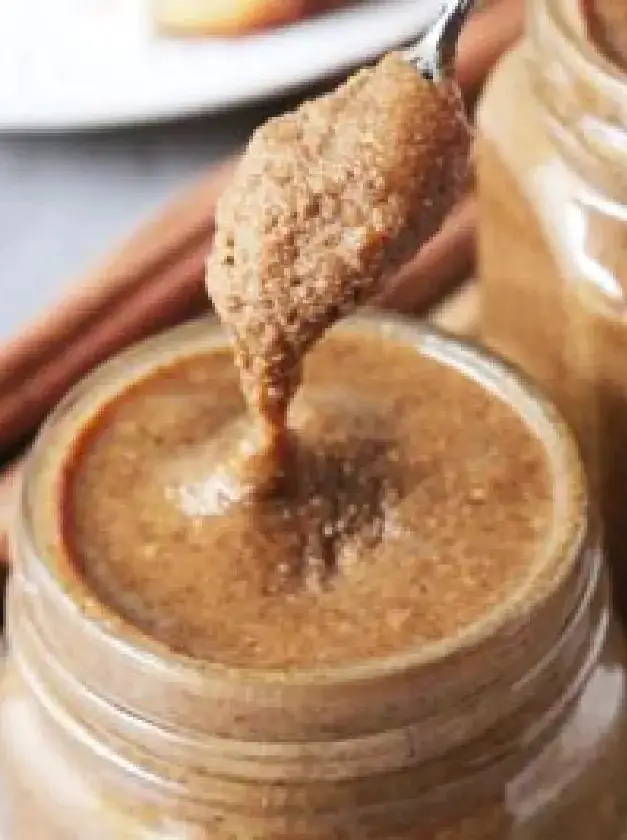 Healthy Cinnamon Roll Almond Butter