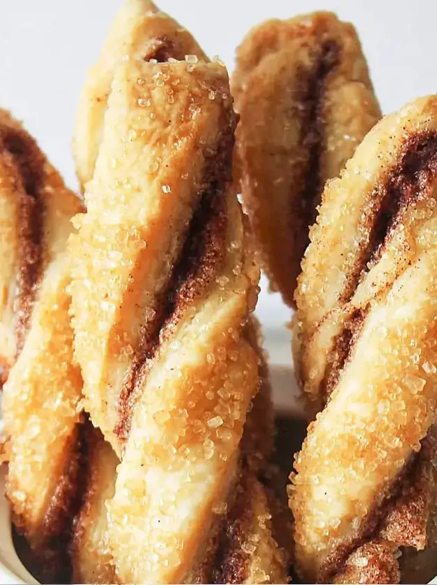 Pie Crust Cookie Twists