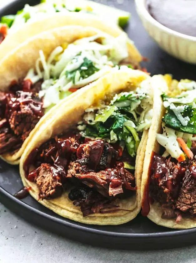 BBQ Beef Brisket Tacos