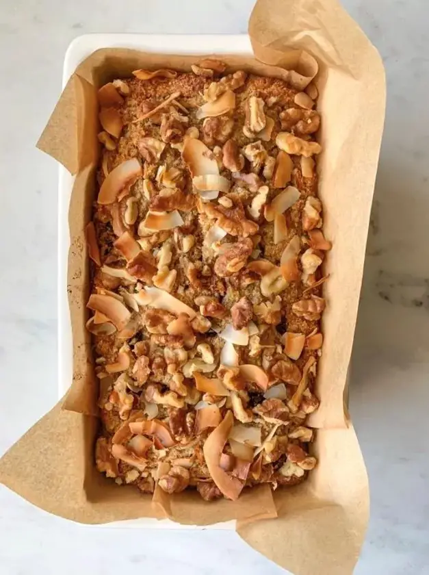 Healthy Carrot Cake Bread Loaf (Gluten-Free + Dairy-Free)