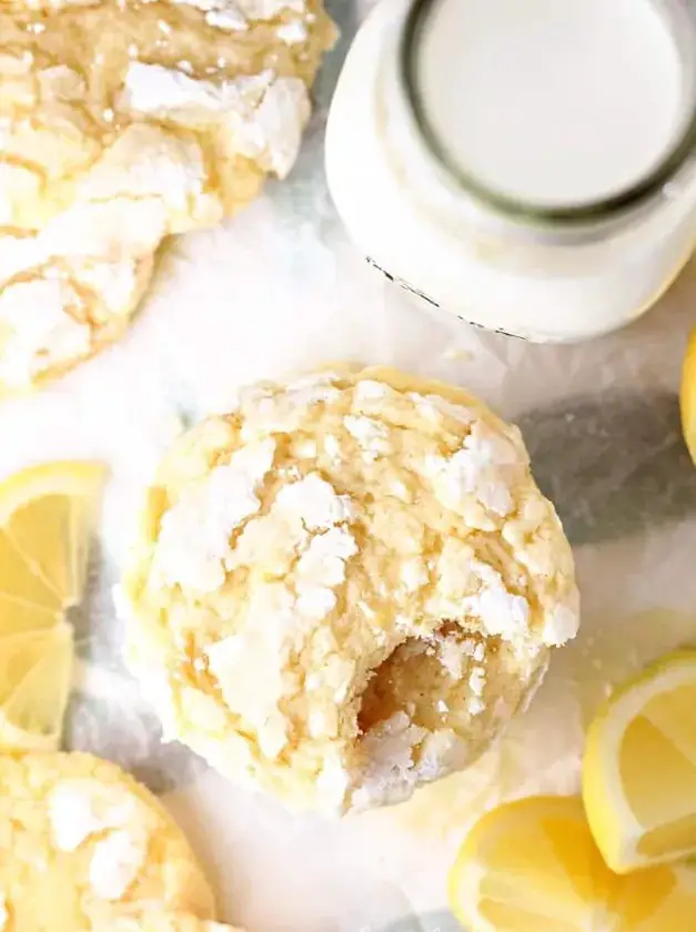 Award-Winning Lemon Crinkle Cookies