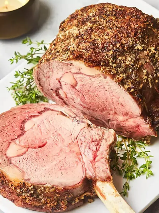 Keto Rib Roast with Horseradish