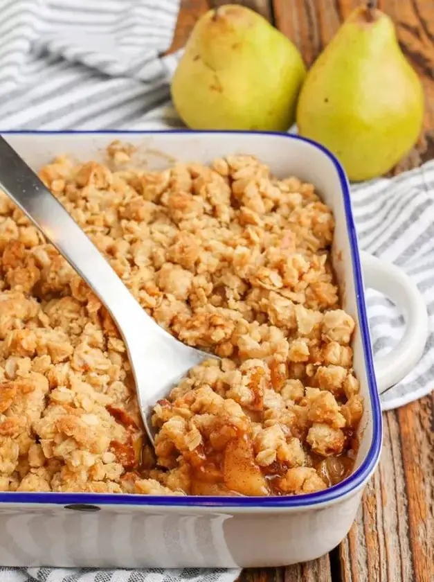 Apple Pear Crisp (Ina Garten copycat)