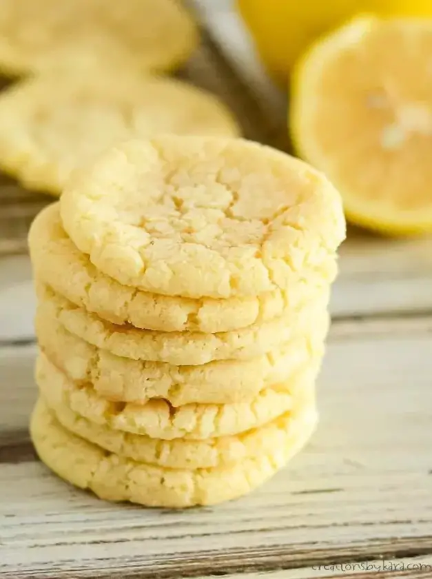 Easy Lemon Crinkle Cookies Recipe