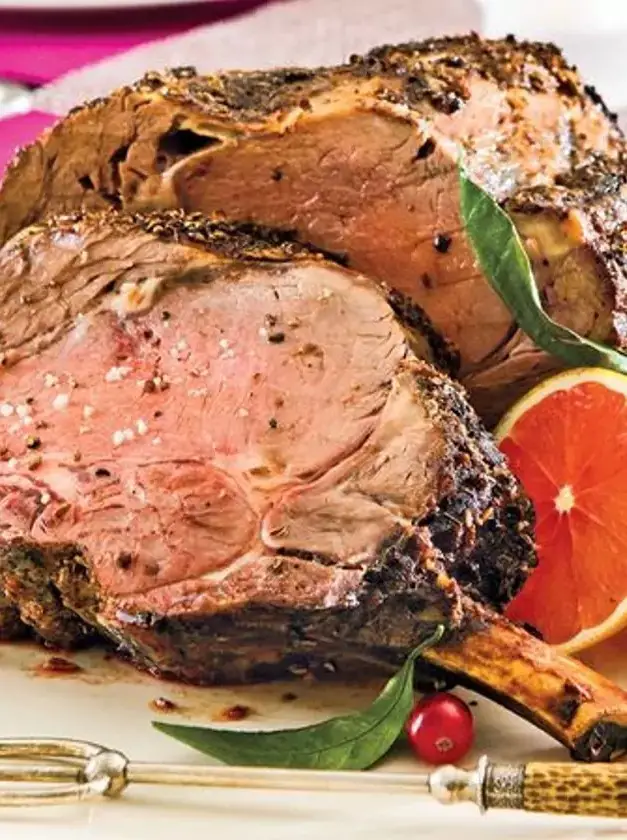 Fennel-Crusted Rib Roast