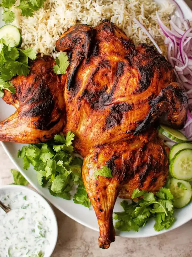 Roasted Tandoori-style Chicken