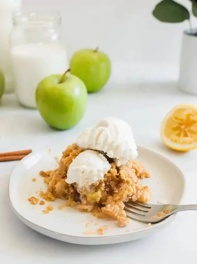 Apple Crisp Without Oats