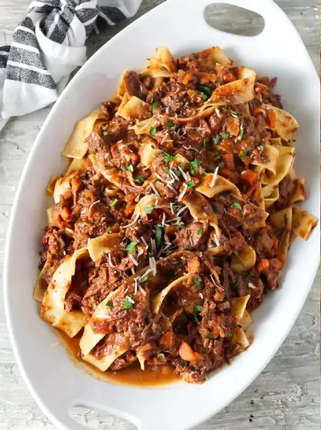 Traeger Short Rib Ragu